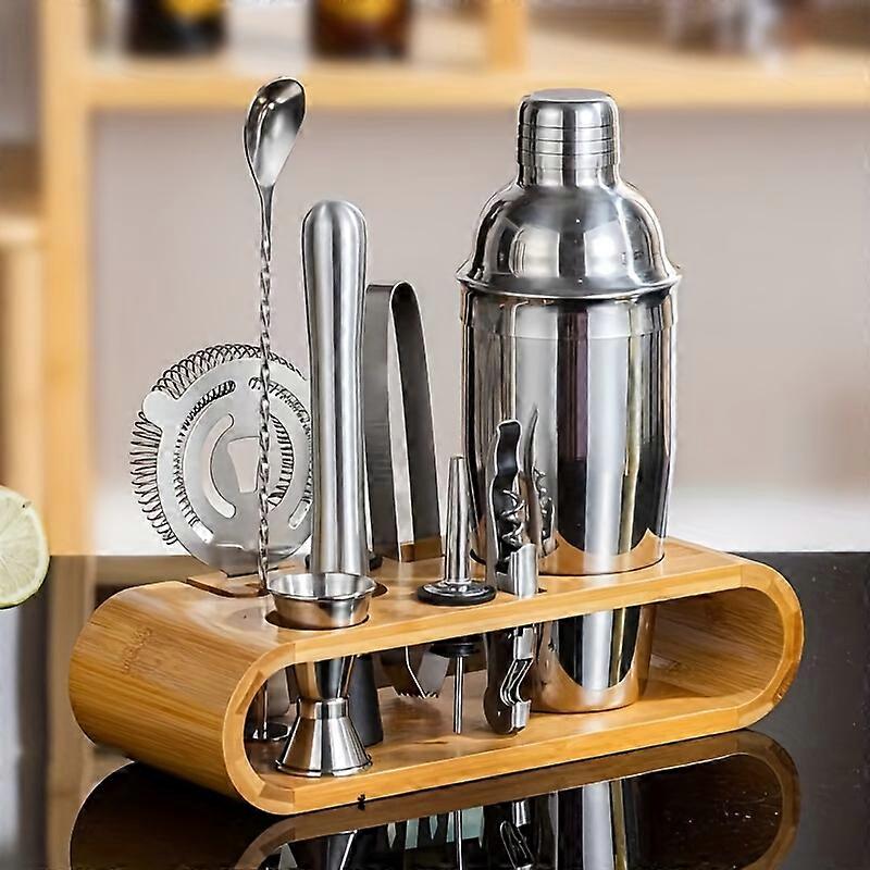 10個、ステンレス製カクテルシェーカーセット、カクテルシェーカー、カクテルミキシングツール、シャークカップ、カクテルバー、ホームツールSE