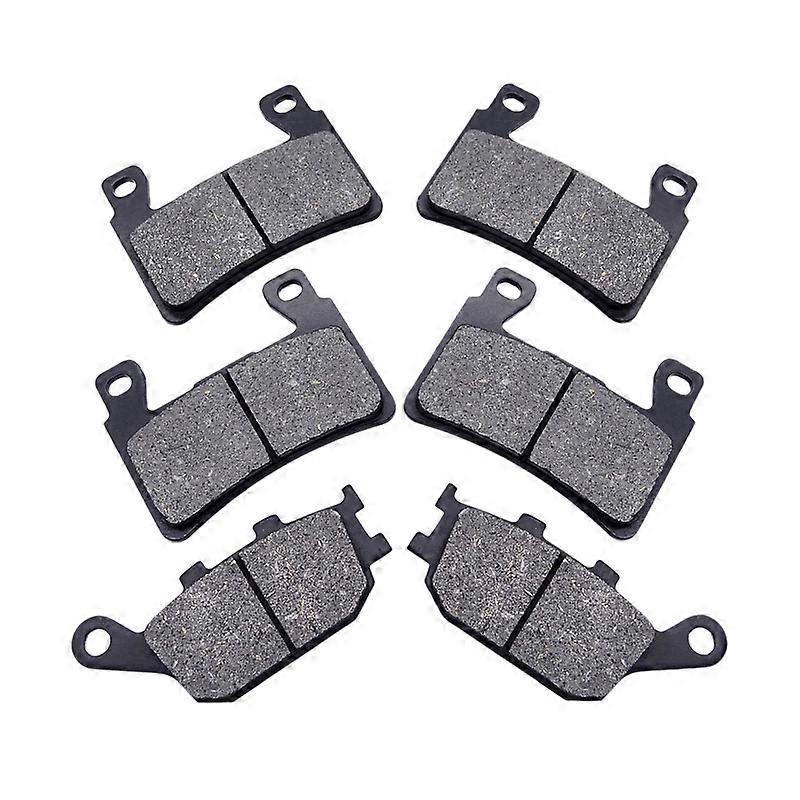 1 Set Motorcycle Front Rear Brake Pads For Honda Cbr 600 F4 F4i Cbr 929 Cbr 954 Fireblade Vtr1000 Sp1 Motorbike Brake Disks Kit