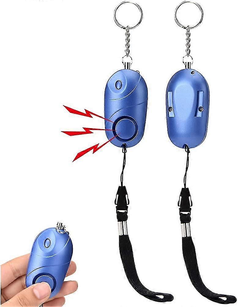 Personal Alarm Attack Alarm Personal Security Alarm Keychain With Led Light