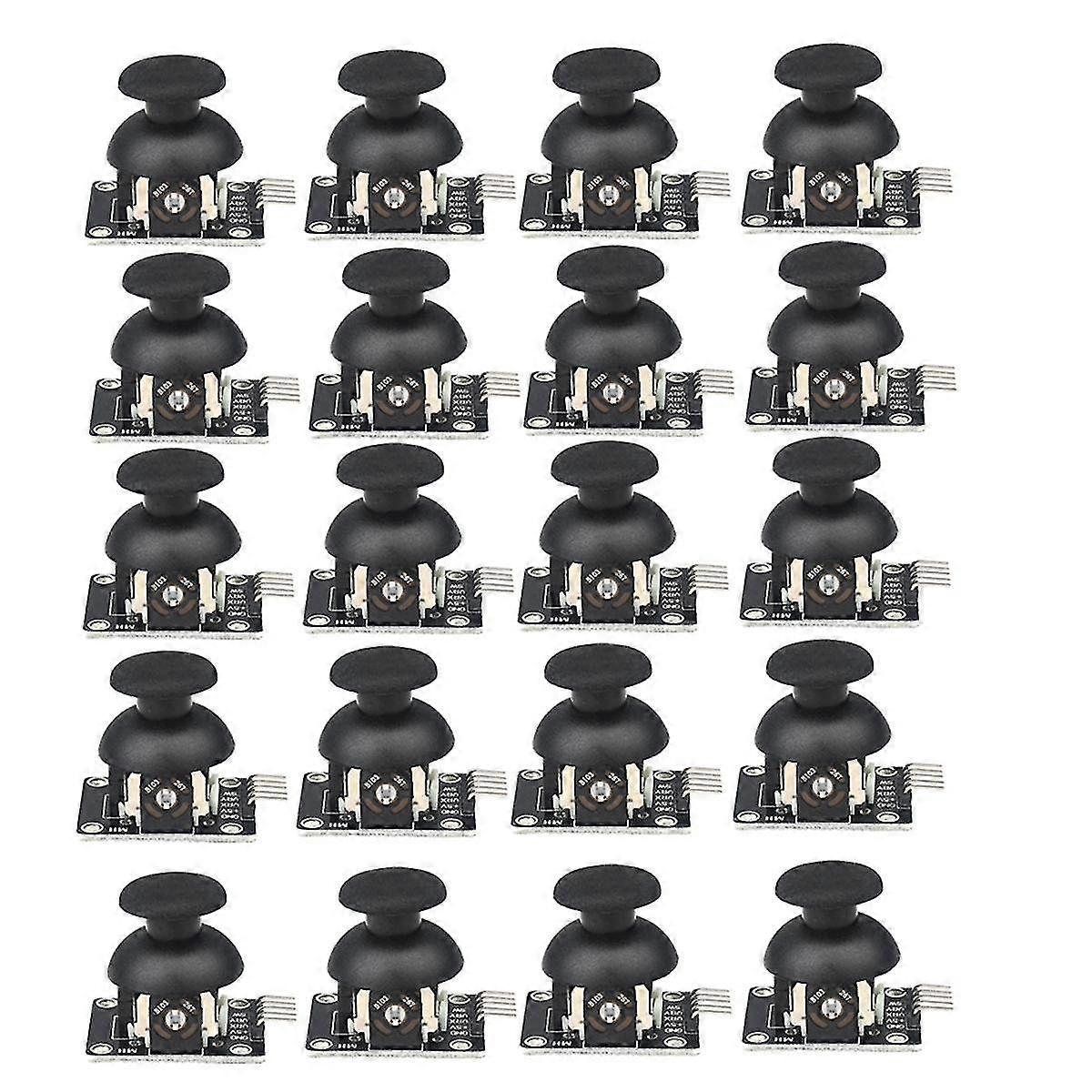 20PCS Joystick Module for Dual-Axis XY Module for PS2 Joystick Control Lever Sensor Joystick
