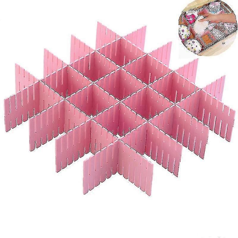 8 Piece Drawer Divider, Adjustable Grid Drawer Dividers, Drawer Organizer