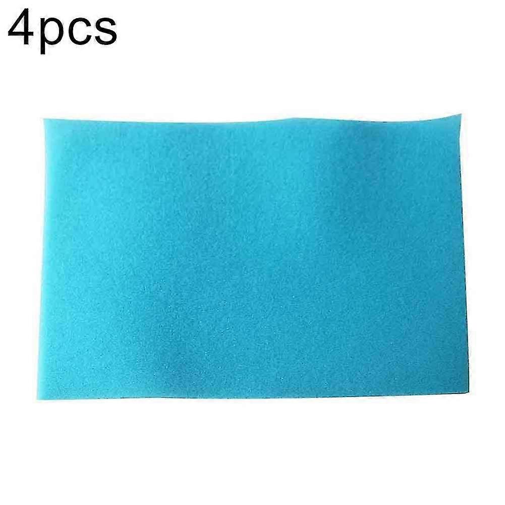 4Pcs Refrigerator Pad Mildew Proof Moisture Absorption Drying Fruit Sponge Mat