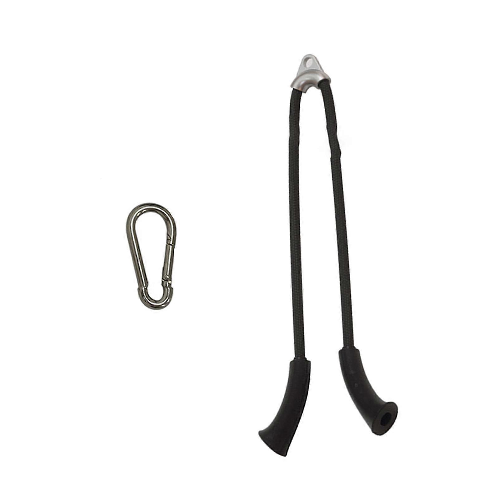 Tricep Rope Cable Attachment Resilient Exercise Handles for Gym Pull Machine