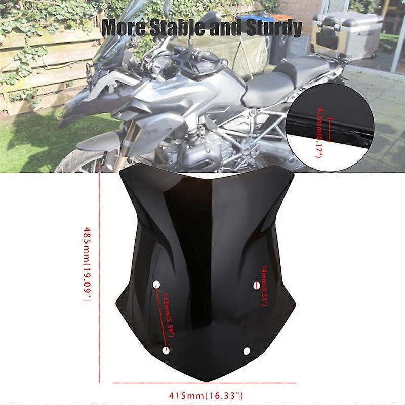 Front Windscreen Windshield For BMW R1200GS R1200 GS LC R1250GS ADV Adventure Wind Shield Screen Protector R1200GS R1250 GS LC