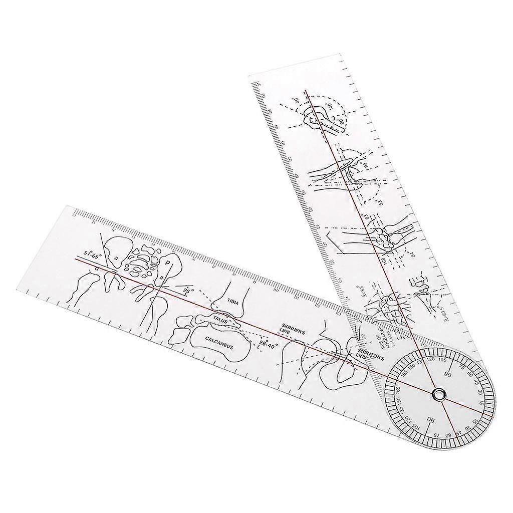 Professional Portable Orthopedic Medical Measuring Angle Ruler