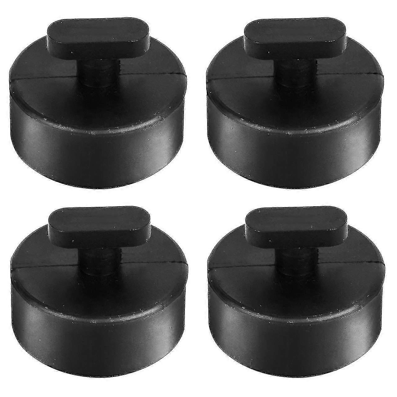 4 pezzi di supporto per cric per auto, cuscinetto in gomma, adattatore solido, cuscinetto in gomma per cric per Corvette C5 C6