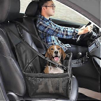 forsterke bil booster sete for hunden katt bærbar for reise med klipp på bånd og lagring