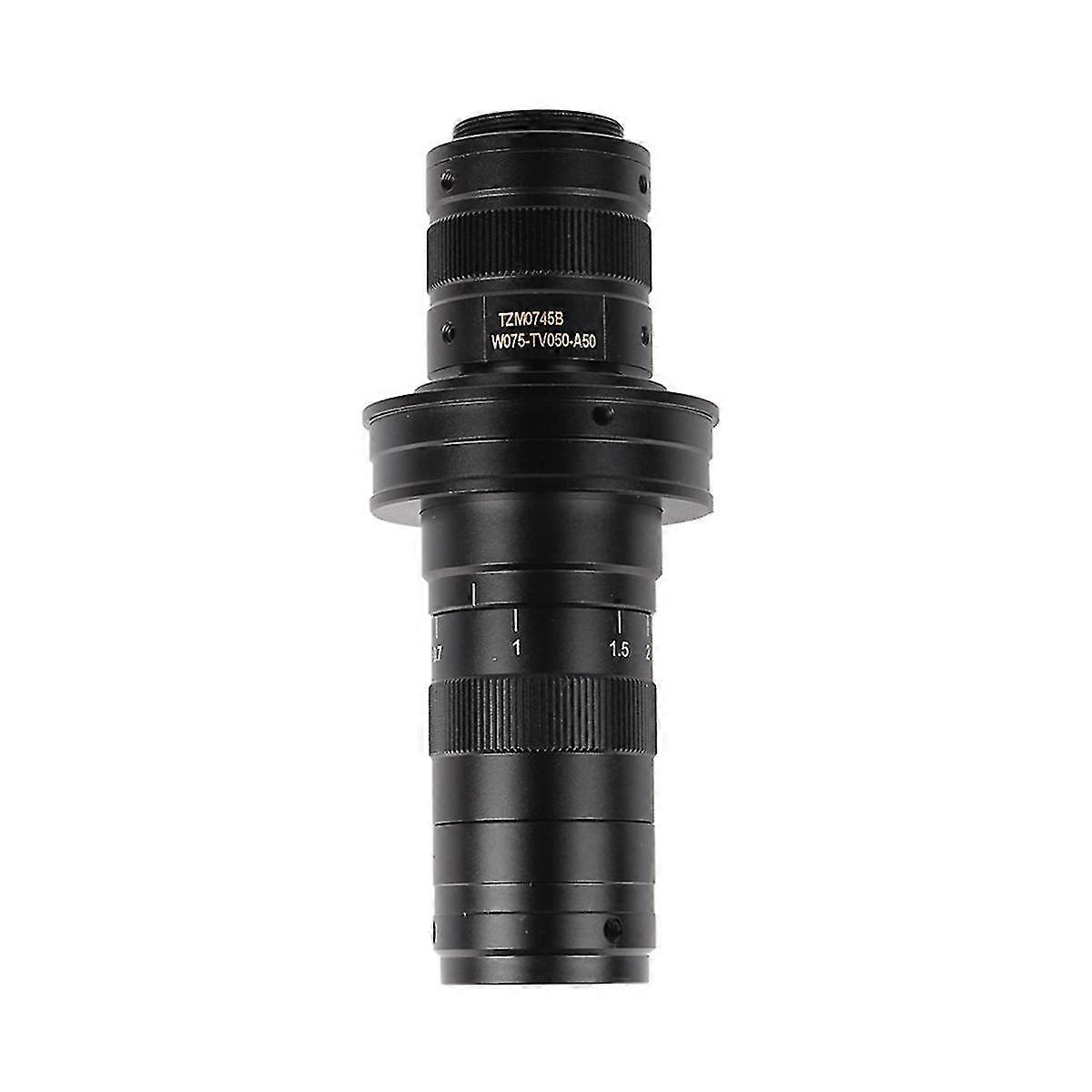 150X ζουμ Γ mount φακός 0.7X-4.5X μεγεθυντικός φακός γυαλιού συνεχούς 25mm συμβατός με HD VGA USB Industry V