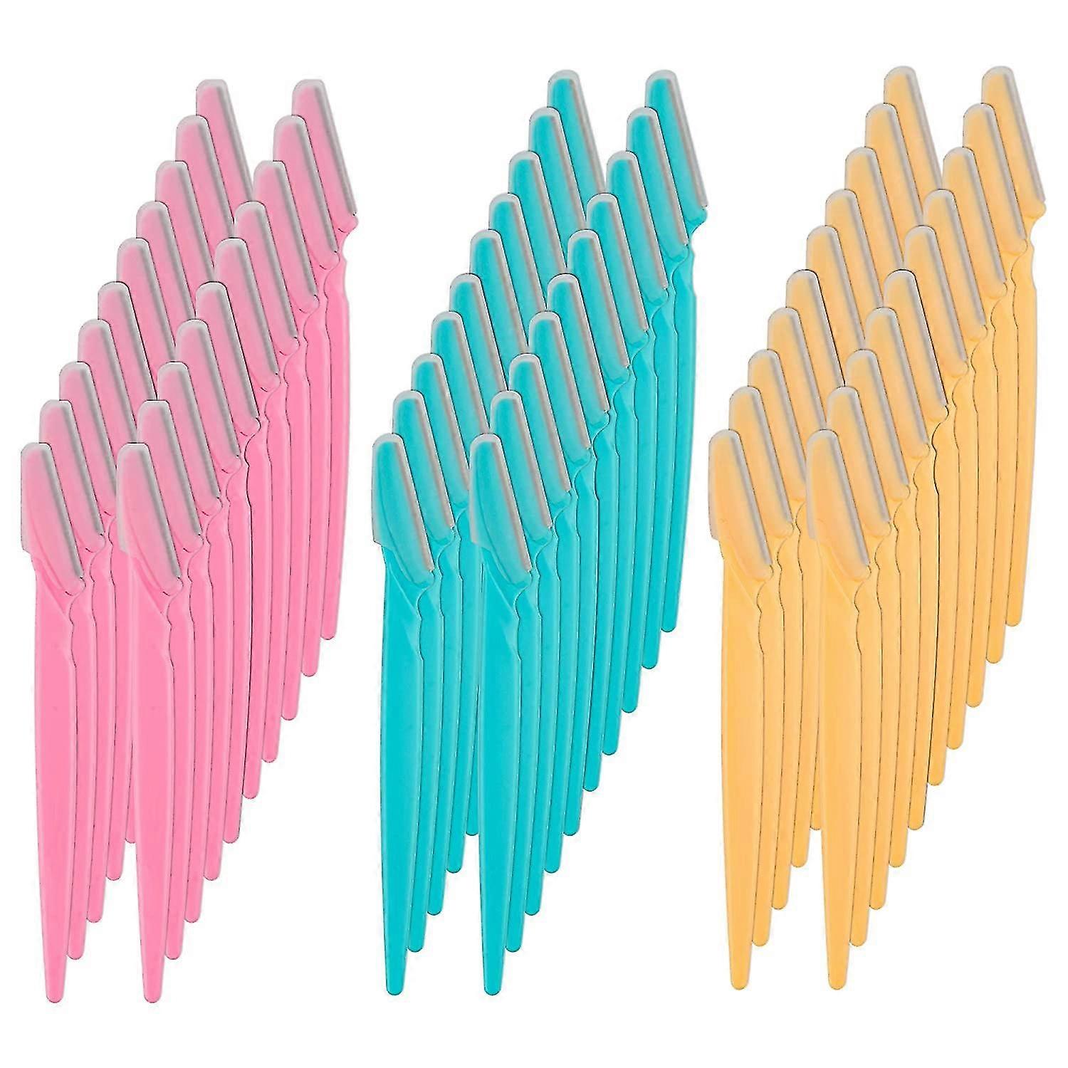 Eyebrow Razor, 60 Pcs Eyebrow Razors Multipurpose Exfoliating