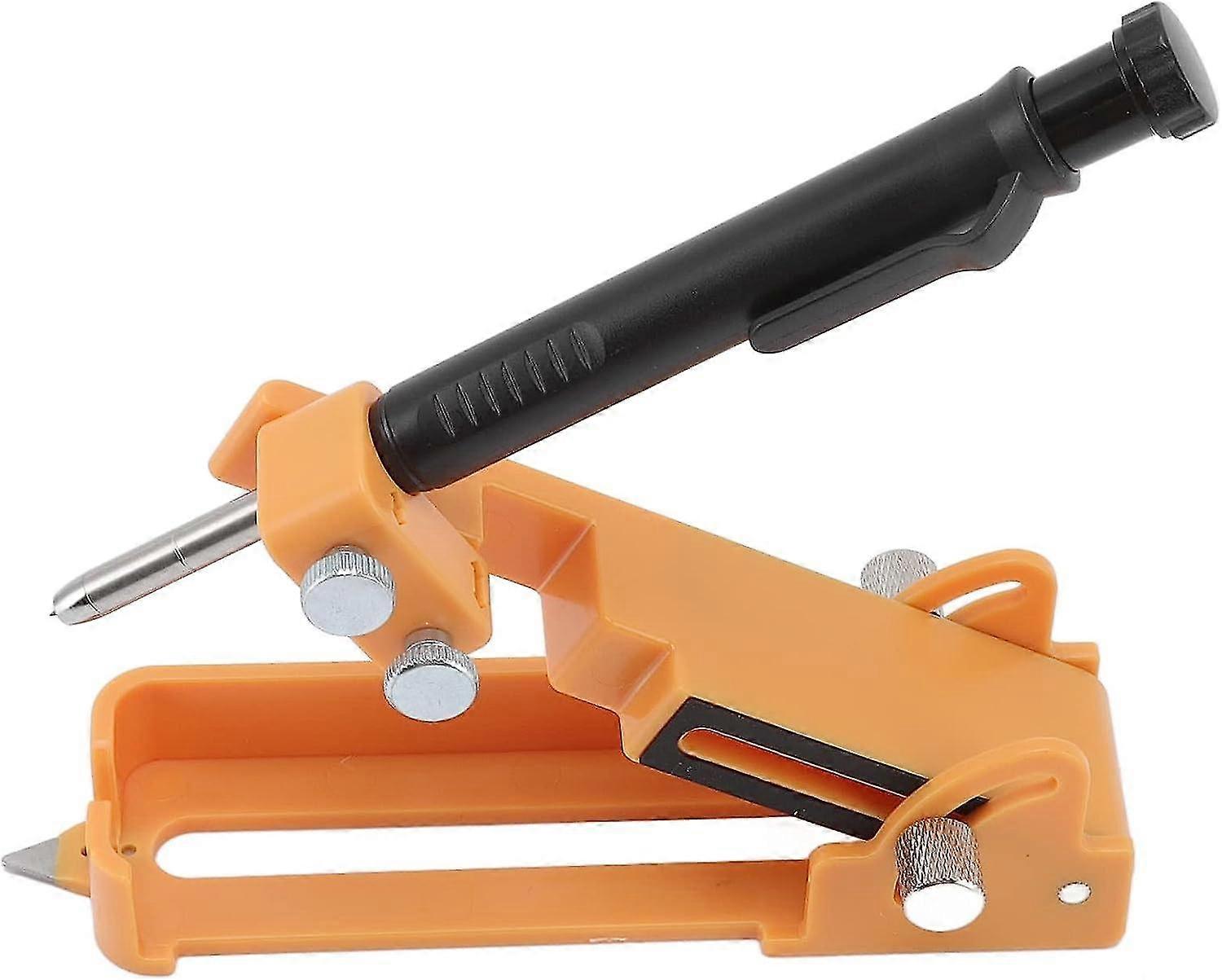 Diy Woodworking Pencil Marking Gauge Tool, Multifunction Scribing Tool 4 Modes Adjustable Flexible For Construction For Woodworkers(yellow)