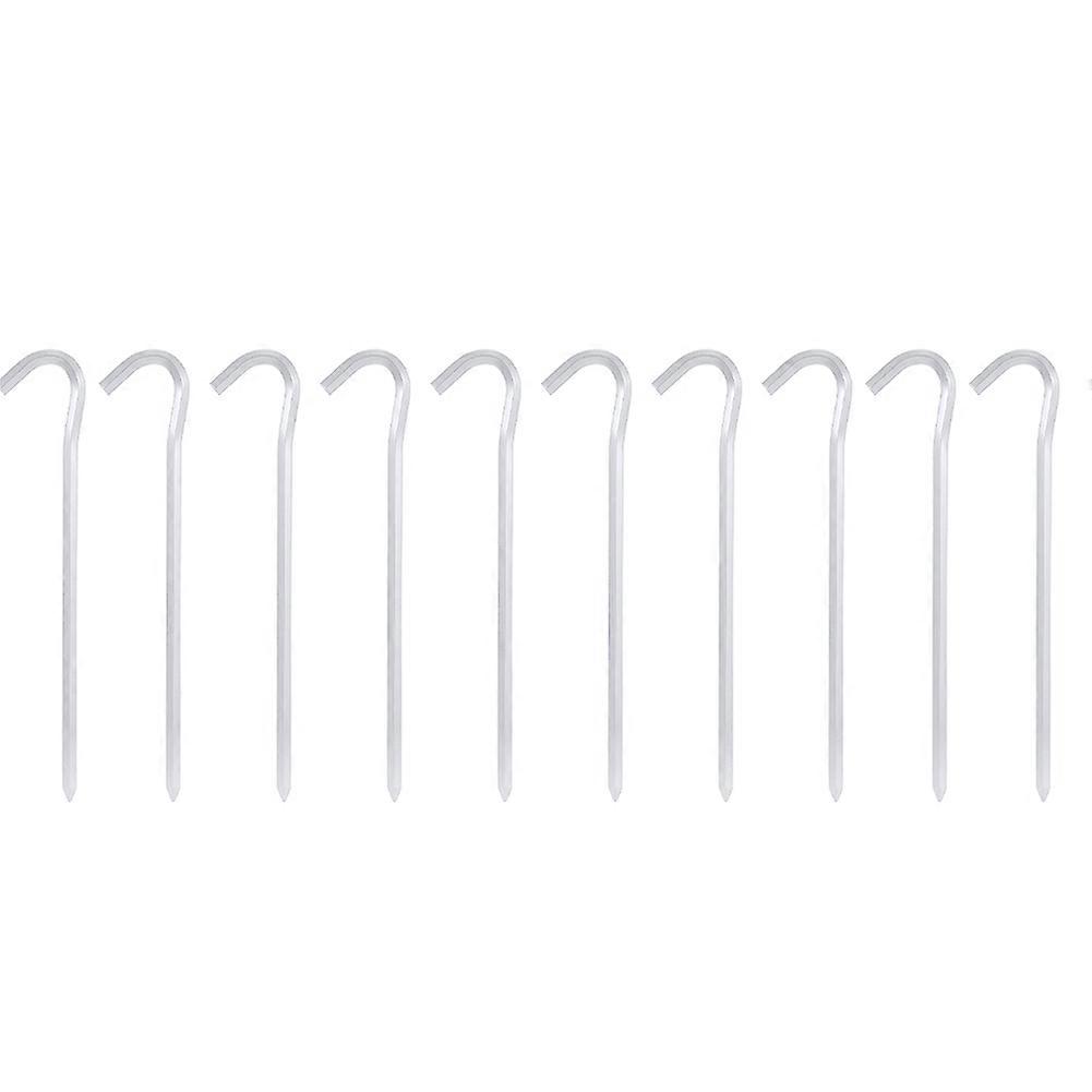 10pcs High Strength Elbow Ground Nails Multifunctional Stable Ground Nail for Hiking Camping
