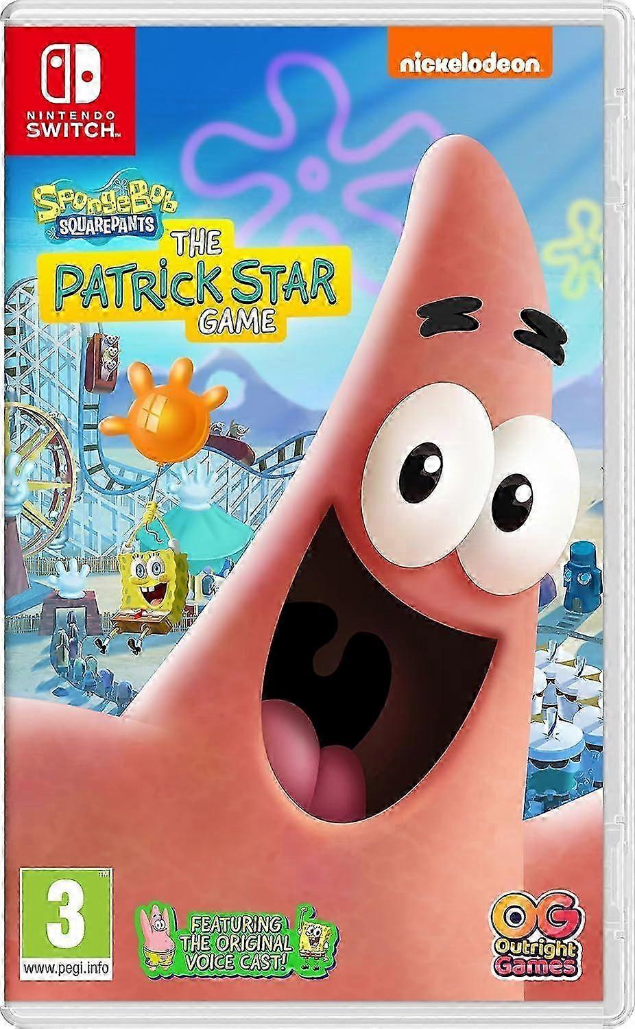 SpongeBob SquarePants The Patrick Star Game Switch