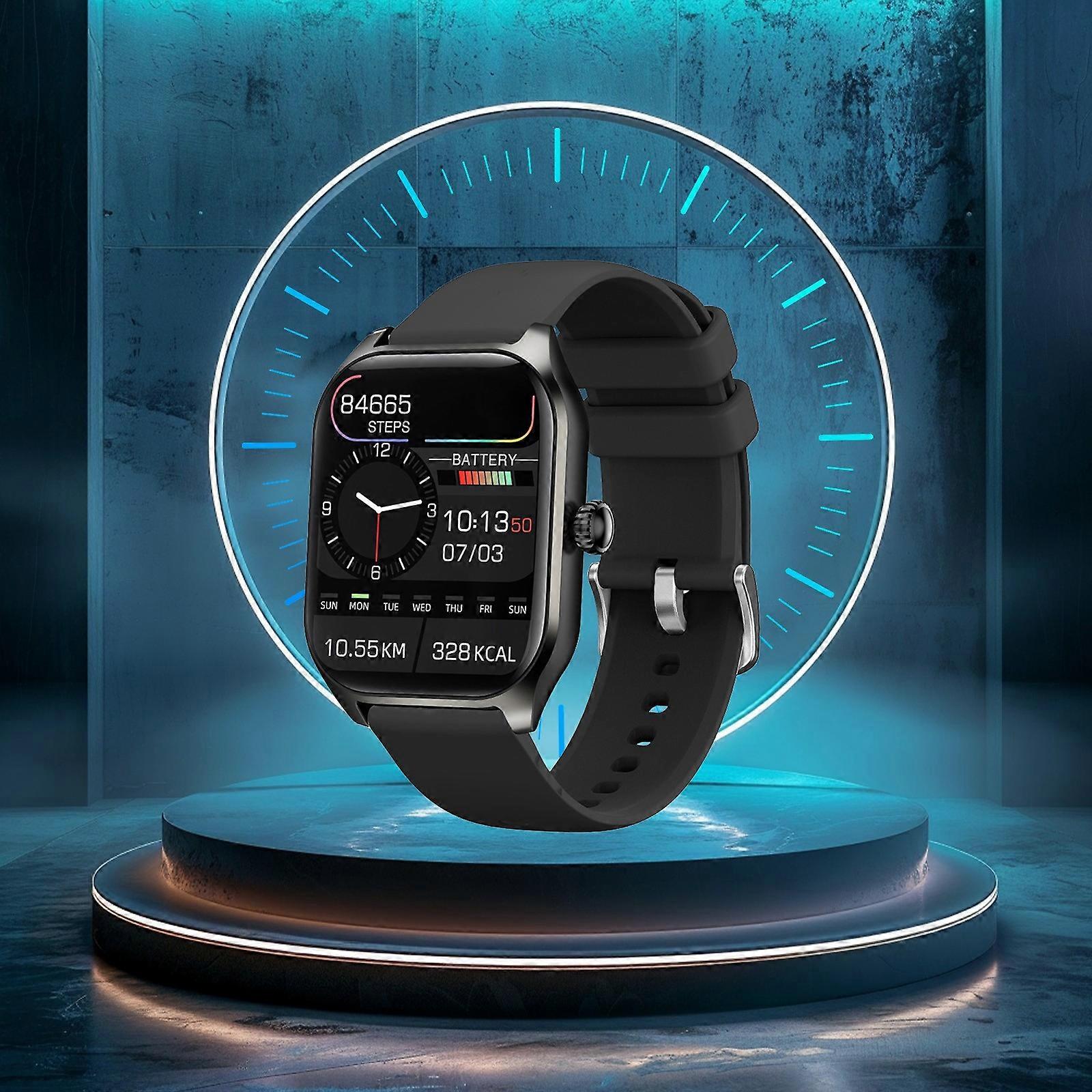 Smart Sports Watch HD Smart Bracelet Advanced Bluetooth Calling And Extra Long Battery Life Customised Dials With Multiple Patterns 2.02-inch HD Displ