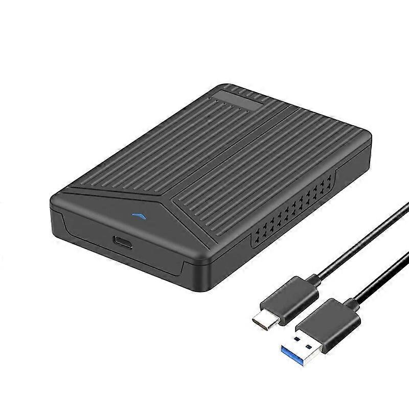 15mm 25 Inch USB 30-31 SATA HDD Enclosure SSD Notebook Mobile Desktop / Notebook Can Use Hard Disk Box Support 8TB Storage