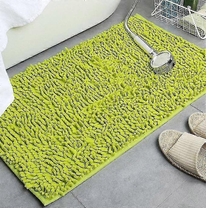 (Gras Grün) extra weich Plüsch Bad Dusche Badezimmer Teppich, verdickend Shaggy Wanne Matte Teppich, Super Saugfähig