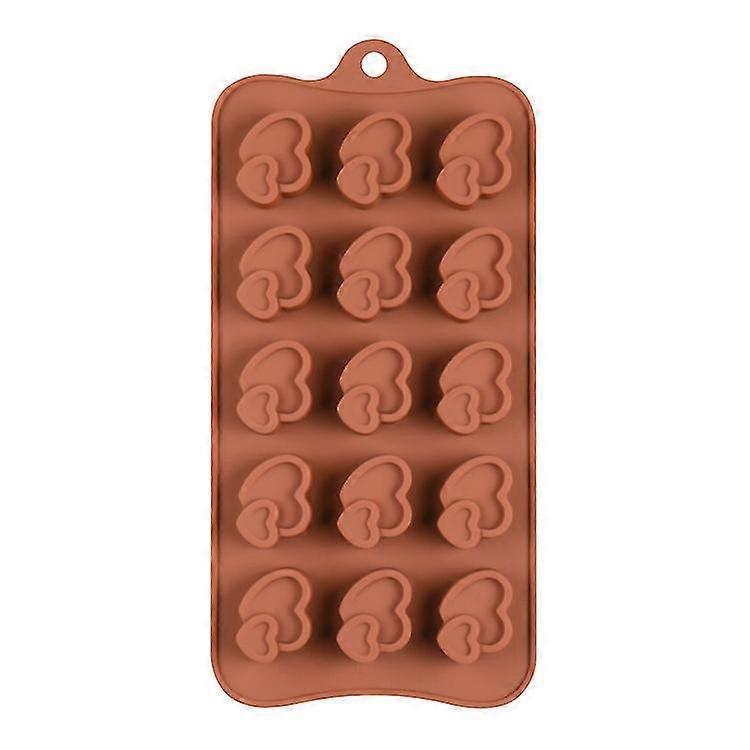 قلوب ECELEN من جميع الأحجام (لون عشوائي) قوالب سيليكون متنوعة ، قالب سيليكون الغذاء الصف للشوكولاتة ، الحلوى ، الهلام ، مكعبات الثلج.