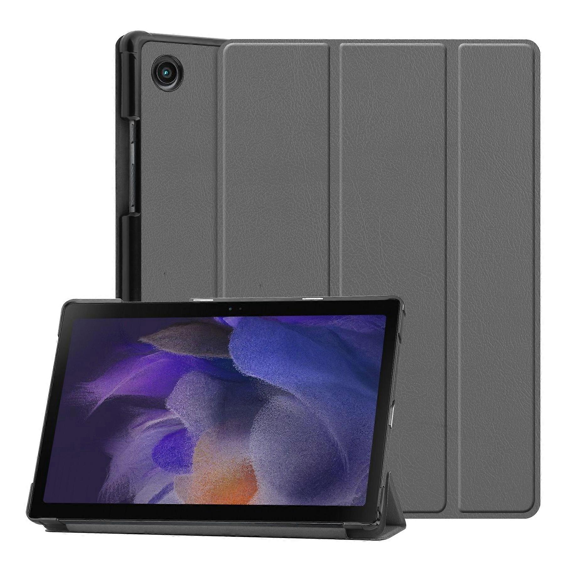 Samsung Galaxy Tab A9 Plus 11" 2023 Case, Slim Stand Hard Back Shell Protective Smart Cover with Auto Sleep Wake Feature, Grey