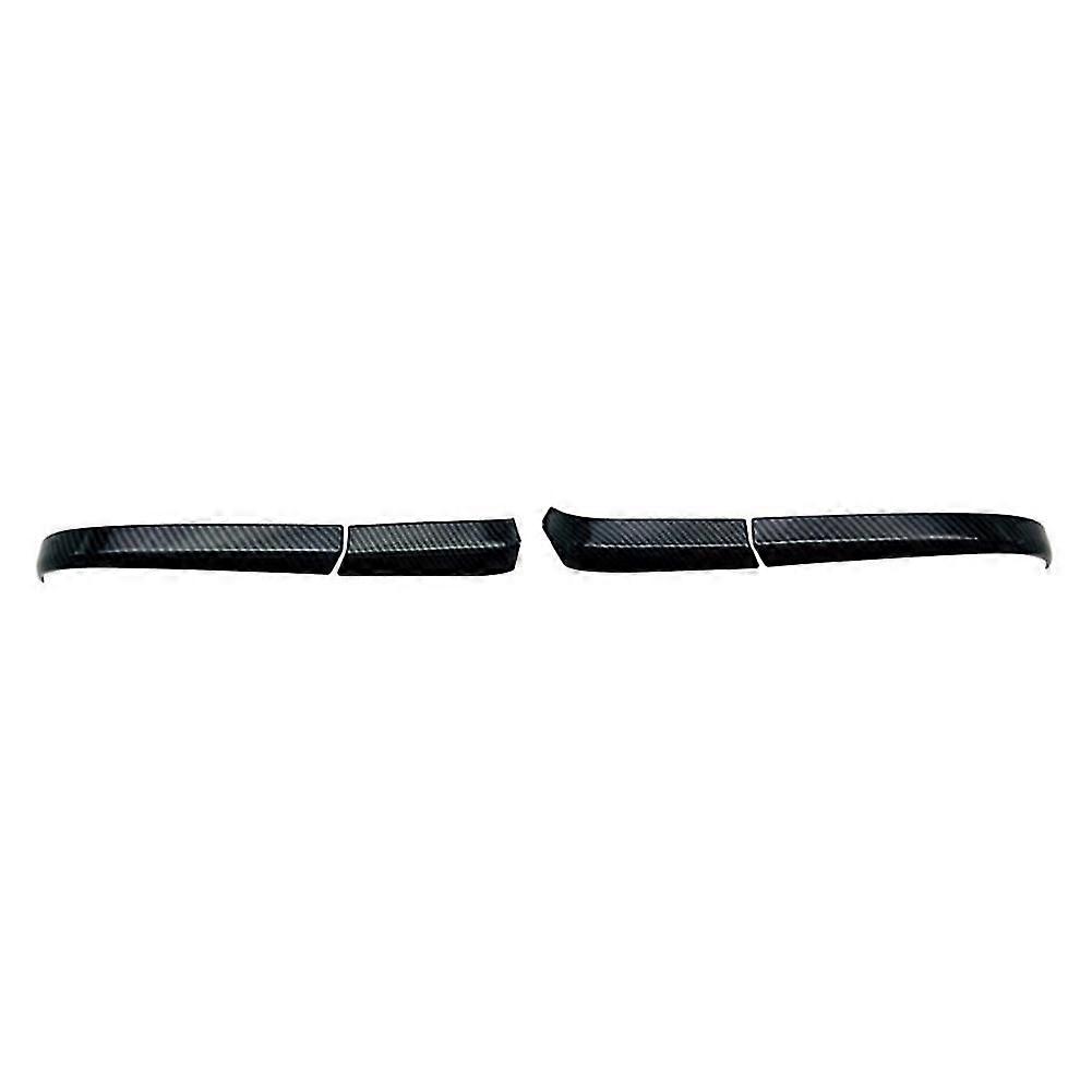 4pcs Abs Carbon Fiber Side Rearview Mirror Strip Cover Trims Sticker For Noah Voxy 90 Series 2022