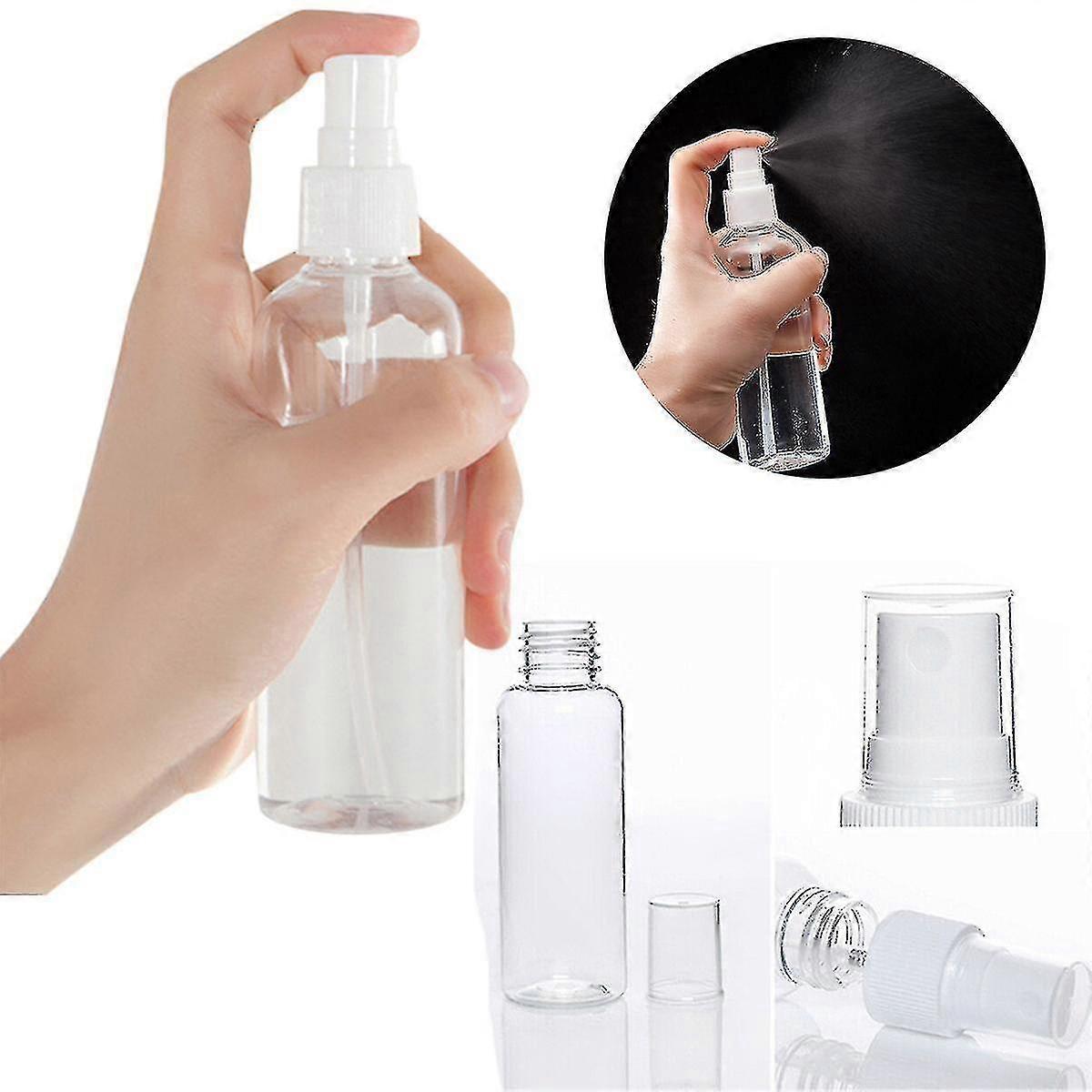 20pcs 100ml Empty Spray Bottle Mist Atomizer Transparent
