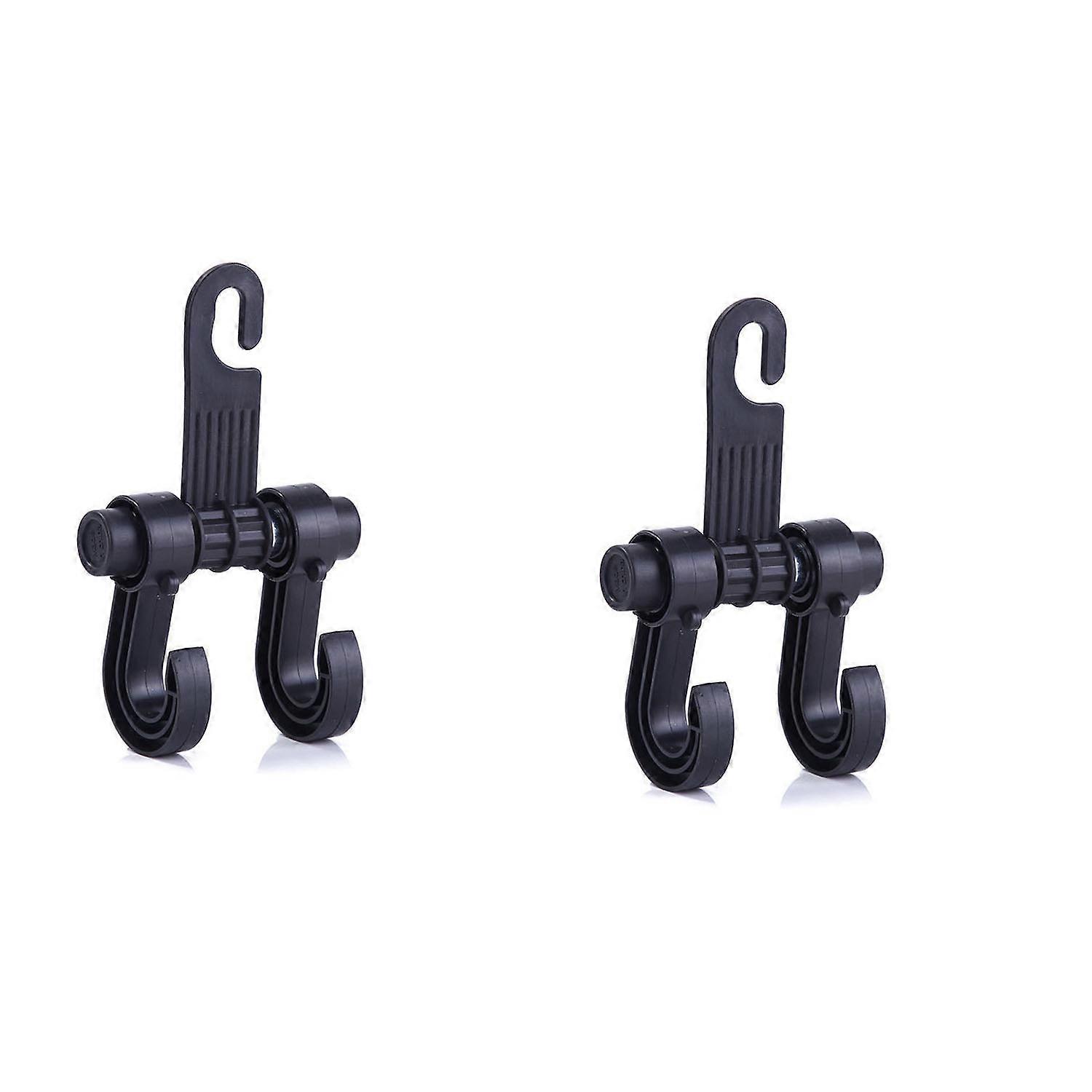 2 hooks for storing the car seat back, double hooks