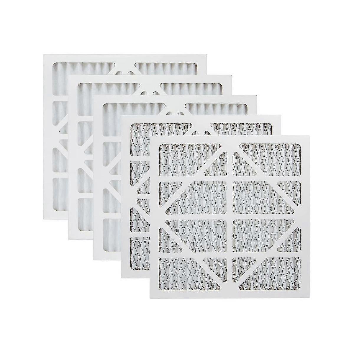 5pcs Filter Replacement Set Compatible Merv-10 Pureairo Hepa Pro Air Scrubber  