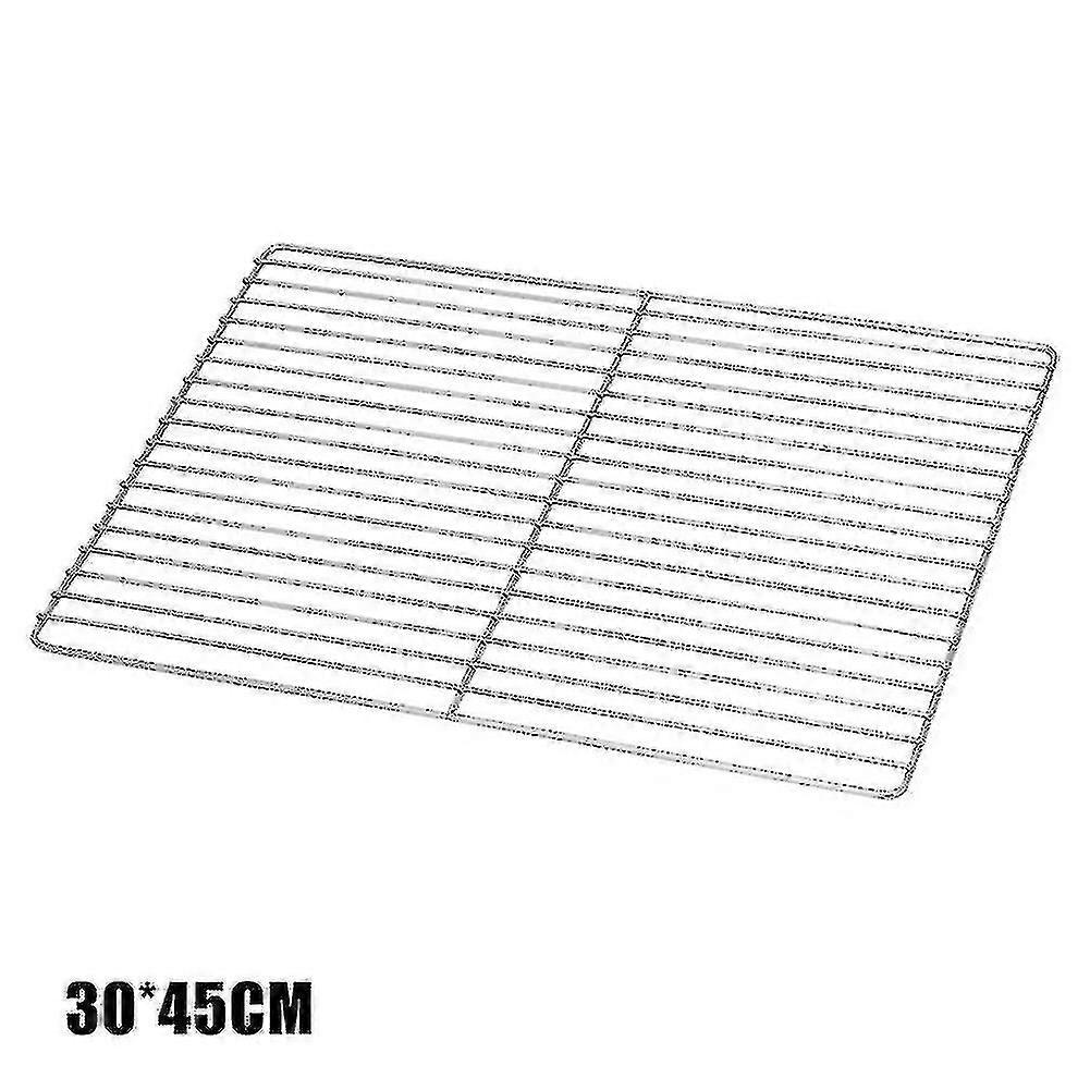 Barbecue Bbq Grill Net Stainless Steel Rack Grid Grate Replacement For Camping