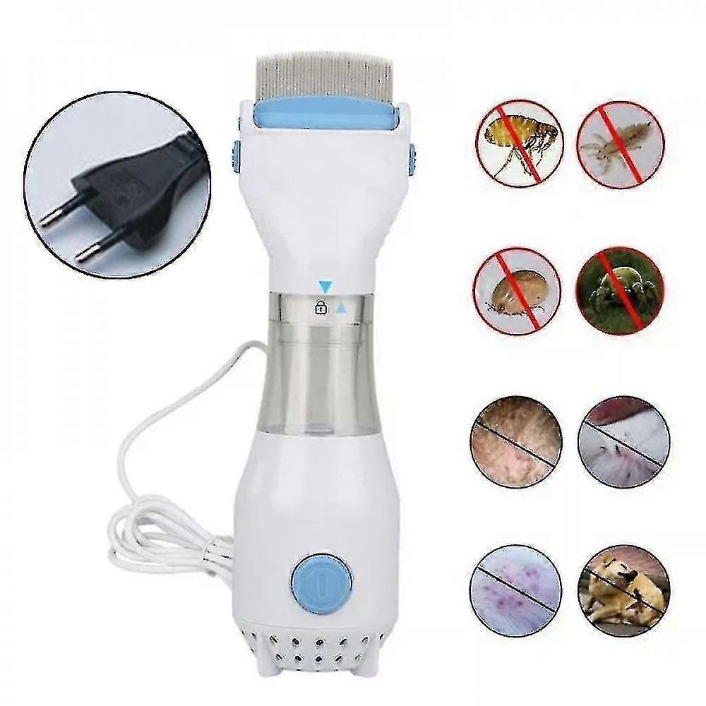 Αυτόματο κεφάλι ψείρες εξολοθρευτή κατοικίδιων ζώων καθαρότερο ασφαλές ηλεκτρικό κατοικίδιο ζώο ψείρες χτενίζουν οικιακή φορητή γάτα σκύλος grooming