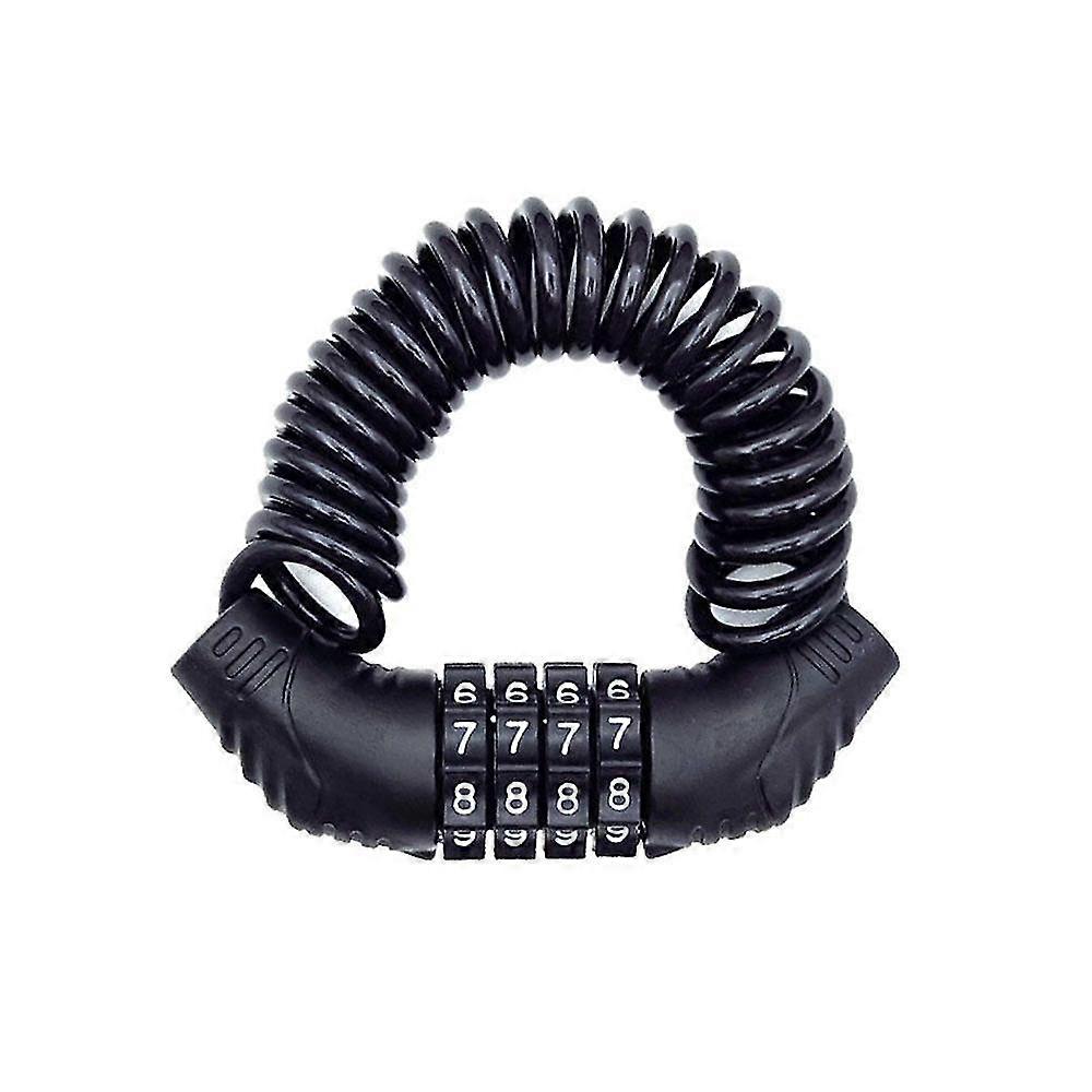 1pc Bicycle Lock Cable, Combination Bicycle Lock, Outdoor Equipment Cable Lock