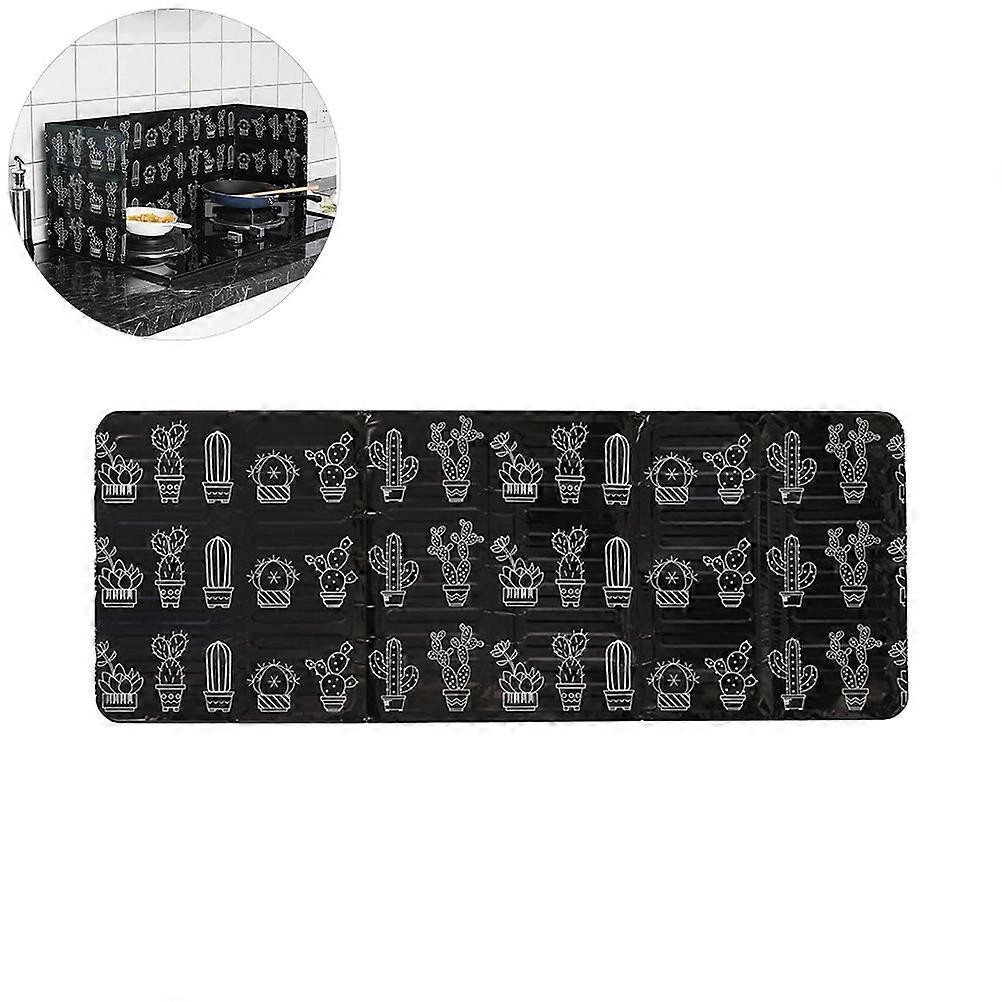 Folding Oil Splatter Shield Splash Proof Panels Gas Stove Shield for Kitchen