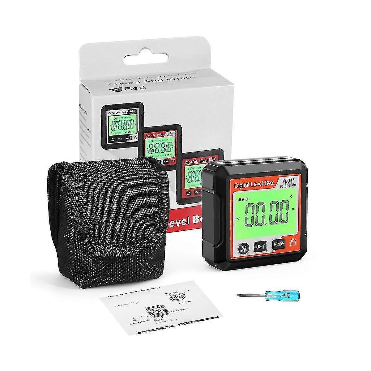 Digital Electronic Level Digital Angle Fnder 90magnetic Inclinometer Protractor Precision Level Bo