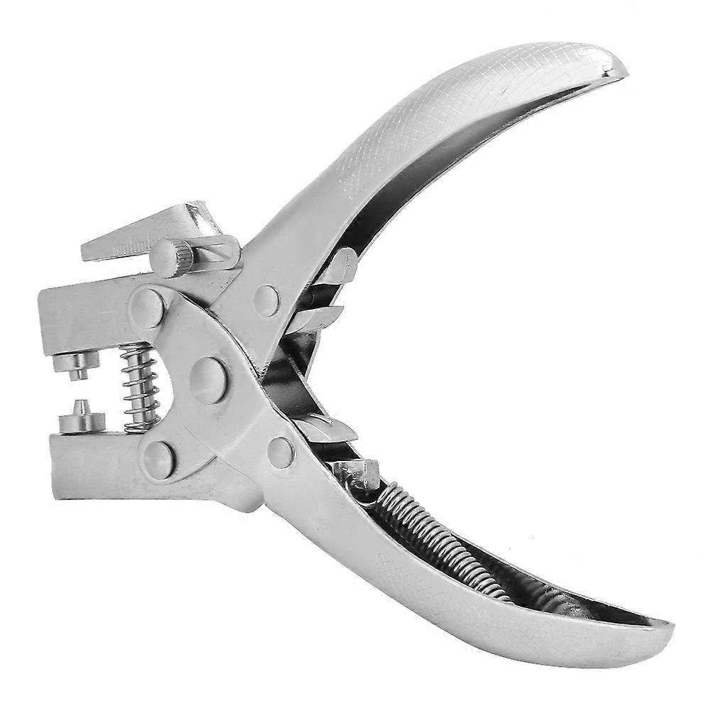 Multifunction Double Using Steel Manual Hole Punching Pliers Hand Tool with 100Pcs Buttons_