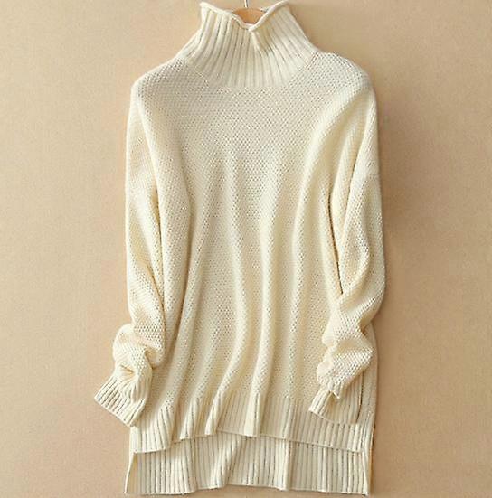 Pullover High Collar Wool Kintwear Sweater