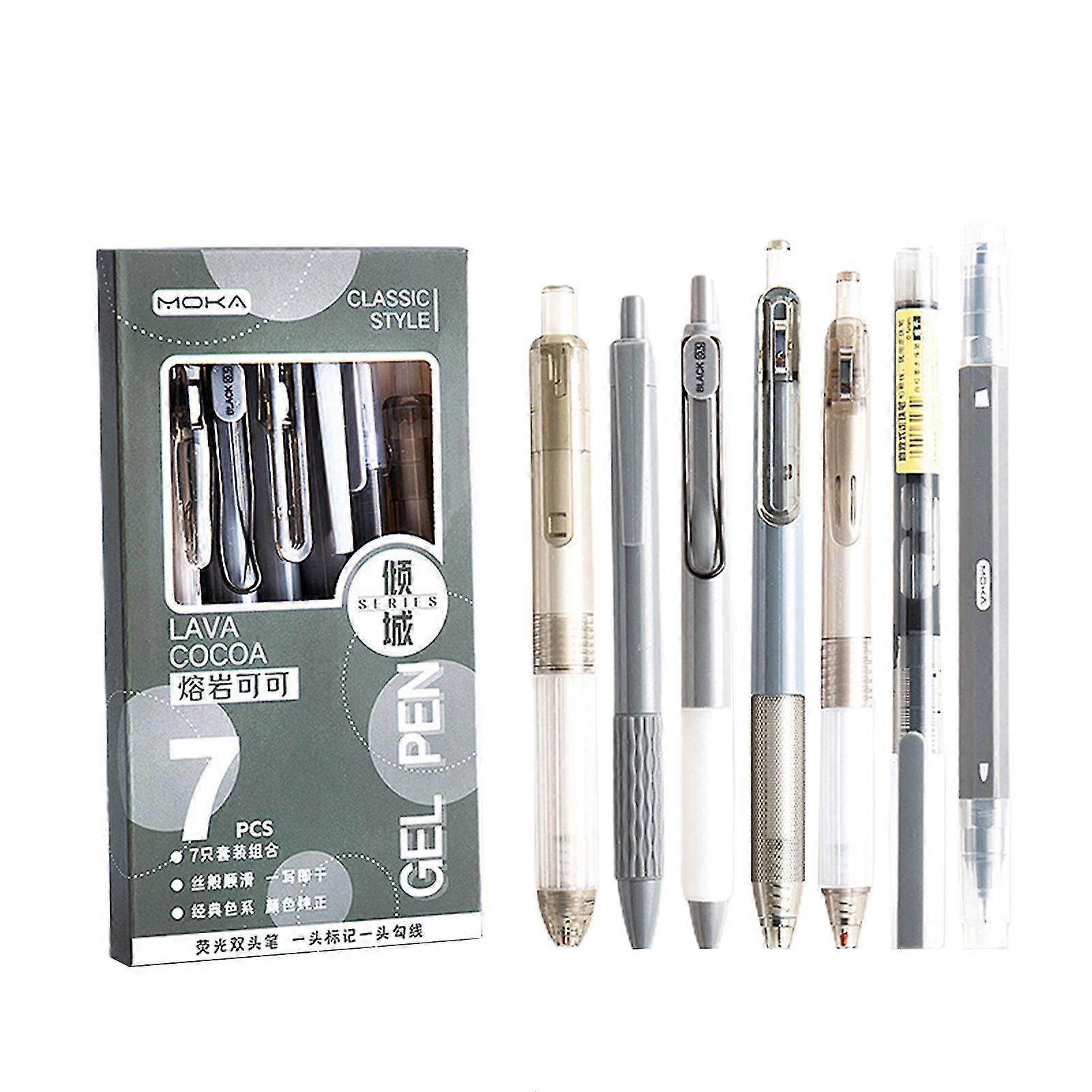 Black Gel Pen for Students Multipurpose Smoothing Ink Pen for Student