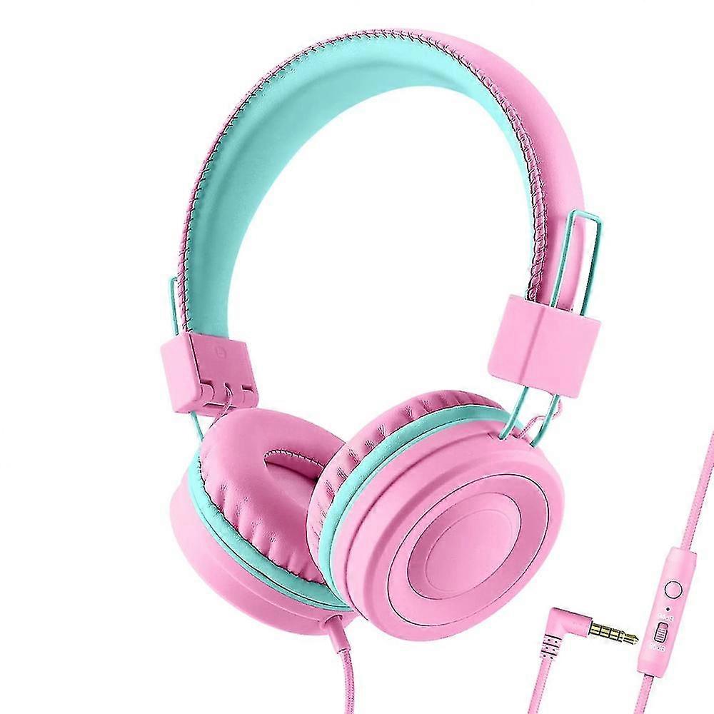 Wired Children's Headphones - Pink With Packaging