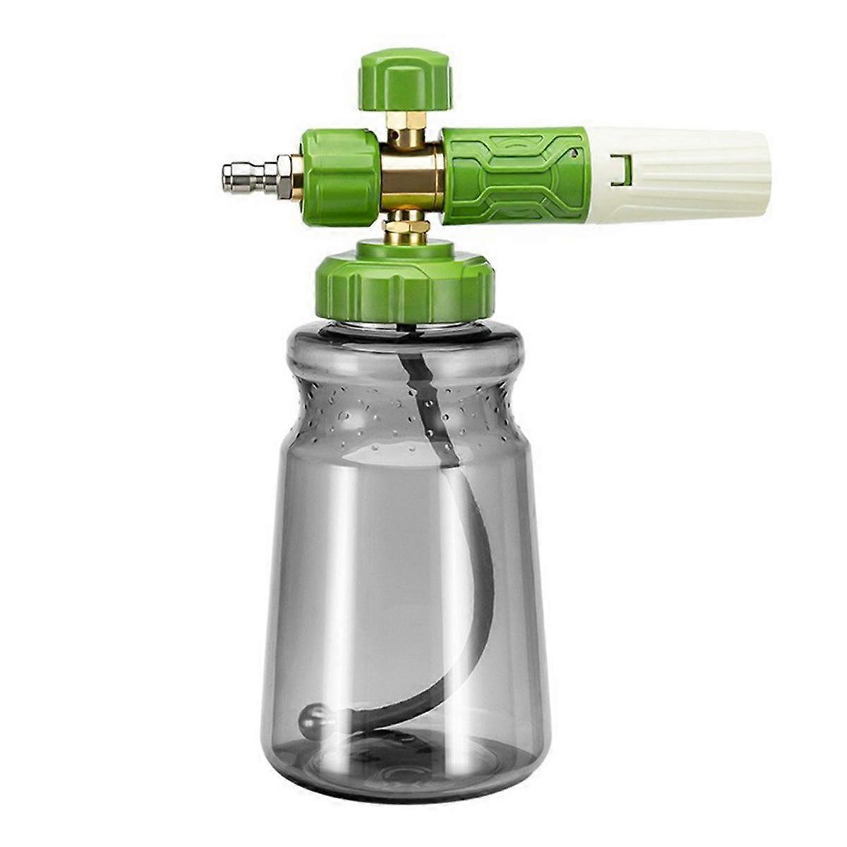 Pressure Washer Cannon with Foam Cannon, Pressure Washer Sprayer with Dual Adjustable Snow Foam Can
