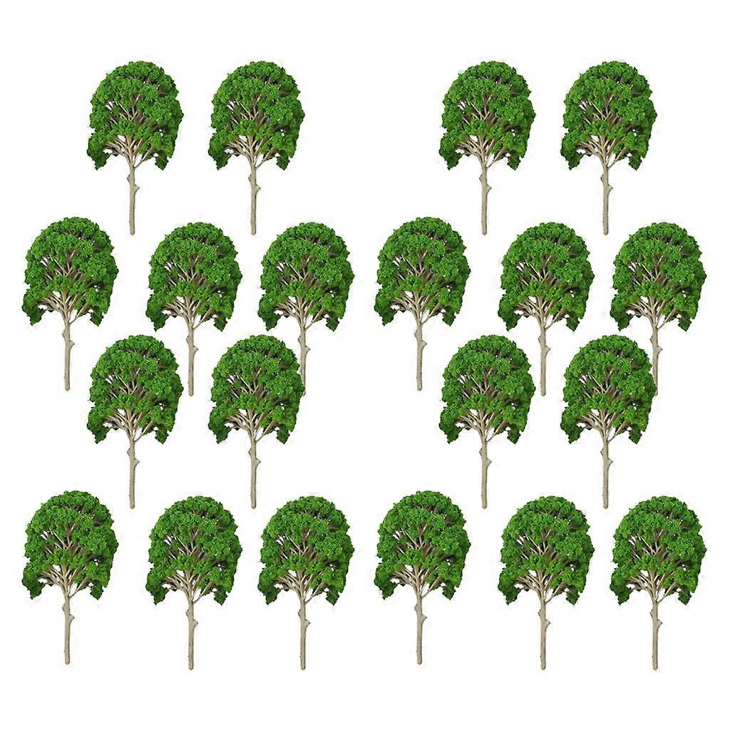 20Pcs Train Model Mulberry Trees Scale 1:50 - 75