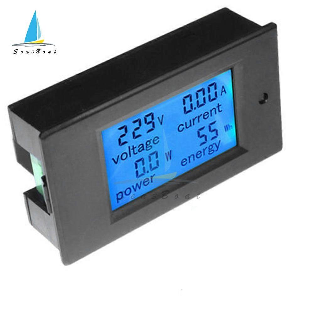 AC 80-260V 100A 50A 20A LCD Digital Voltage Meter Power Energy Indicator Voltmeter Ammeter Wattmeter Current Amps Volt Tester