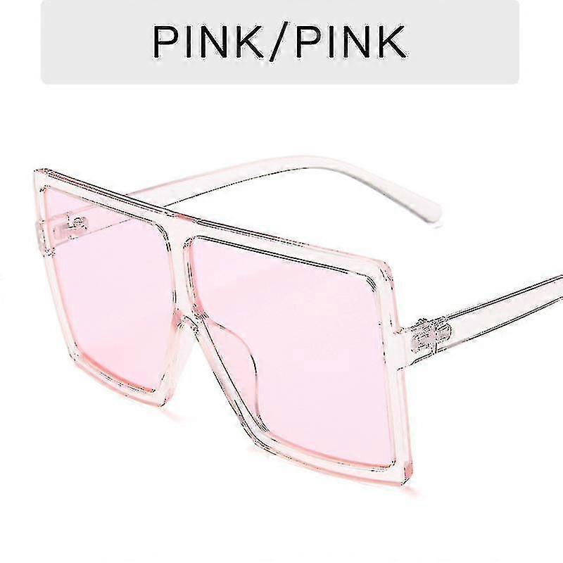 Yyh Sunglasses Large Frame Women's Square Multi Color Personalized Sunglasses