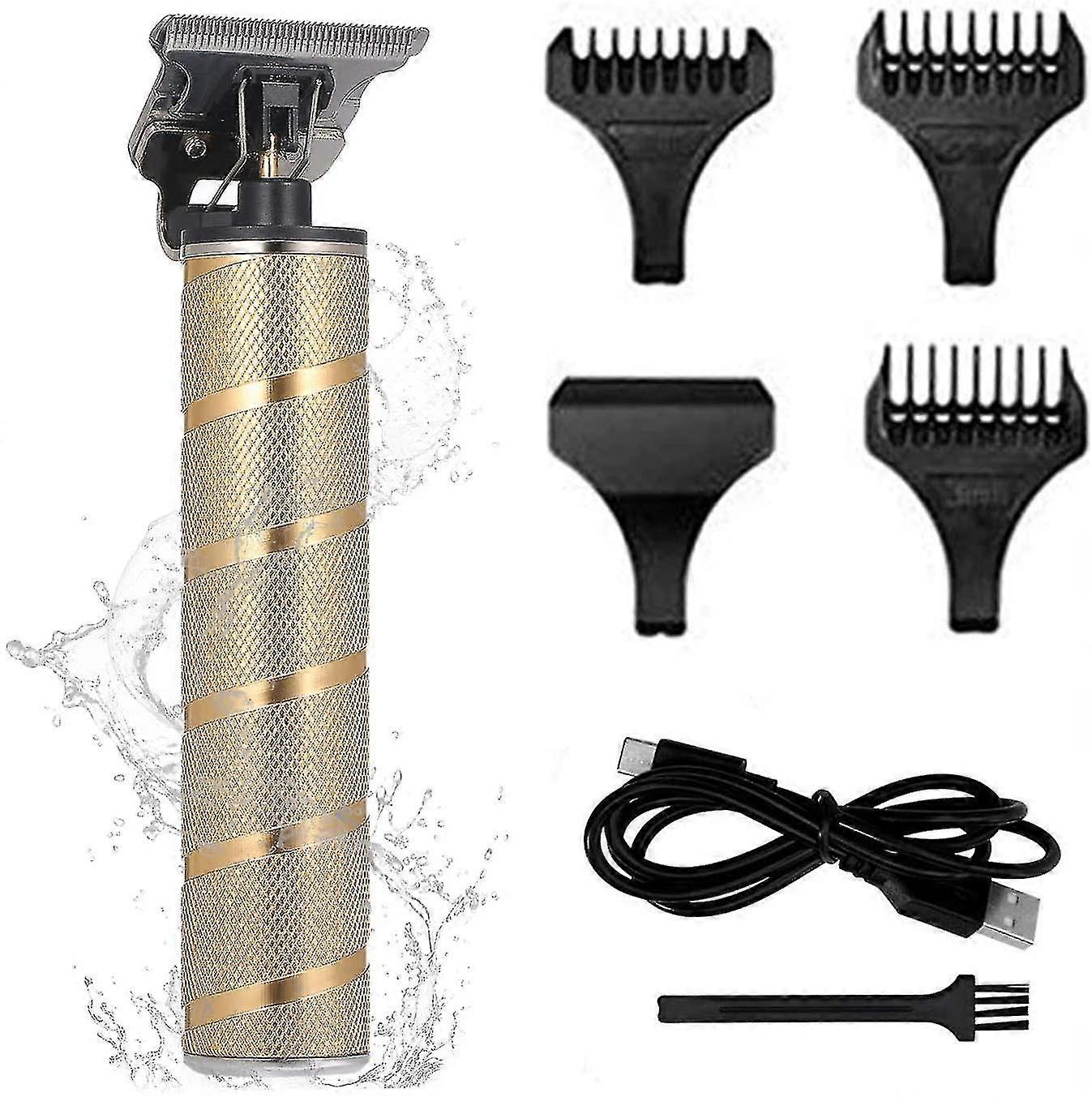 Electric Men's Hair Clipper With Led Indicator Light