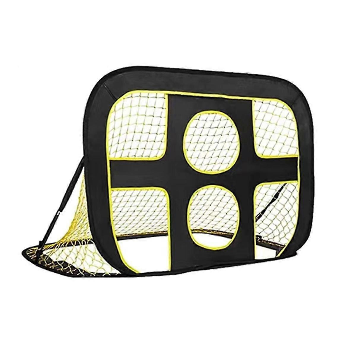 3 in 1 Football Goal 1.2Mx0.8M Football Goals for Kids Kids Soccer Goal Net Portable Football Training Set