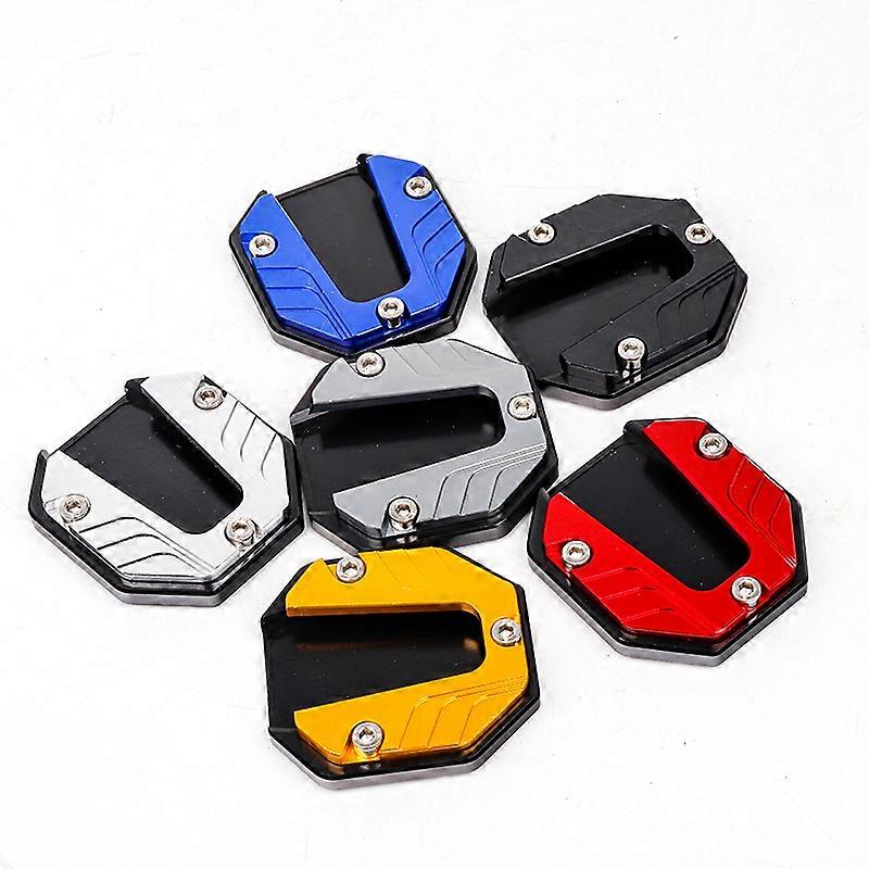 Universal Kickstand Extender Foot Side Stand Extension Pad Support Plate Antiskid Enlarged Base For Motorcycle Dirt Bike Scoote