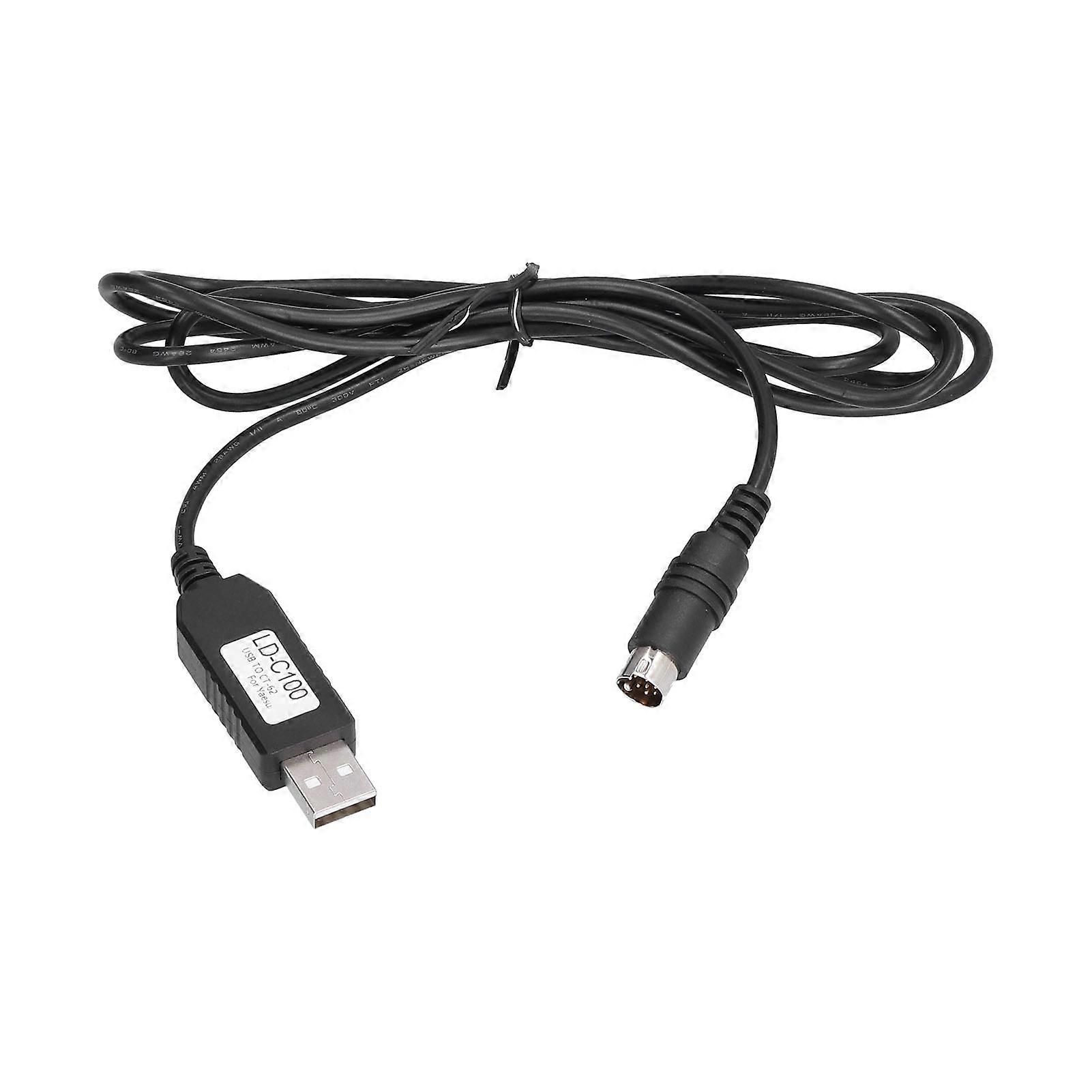 Καλώδιο προγραμματισμού USB γραμμή ραδιοδεδομένων για Yaesu FT100 FT817ND 857D 897D 100D LDC100CT62
