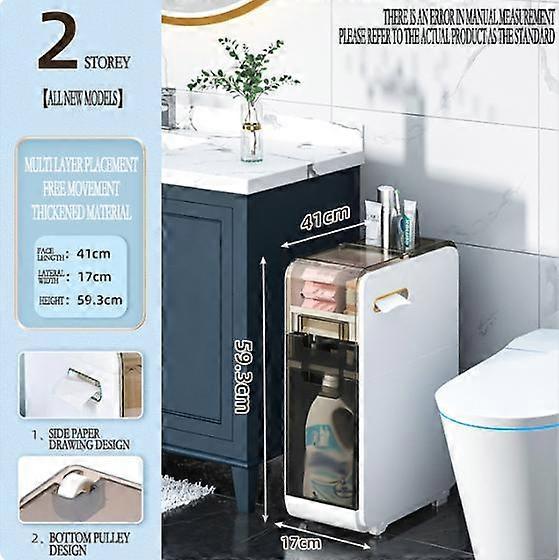 バスルームアクセサリー収納キャビンナロートールキャビネット収納防水コナーシェルフ防水トイレットペーパー収納バスルームアクセサリーオーガナイザー