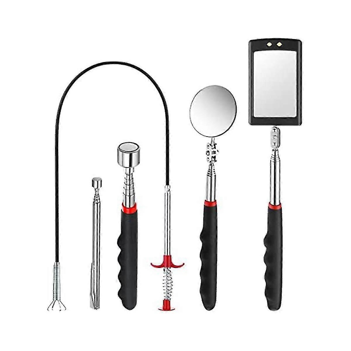 5pcs Telesco Tool Set Extendable Tool Bendable Telesco Sink Drains Kitch