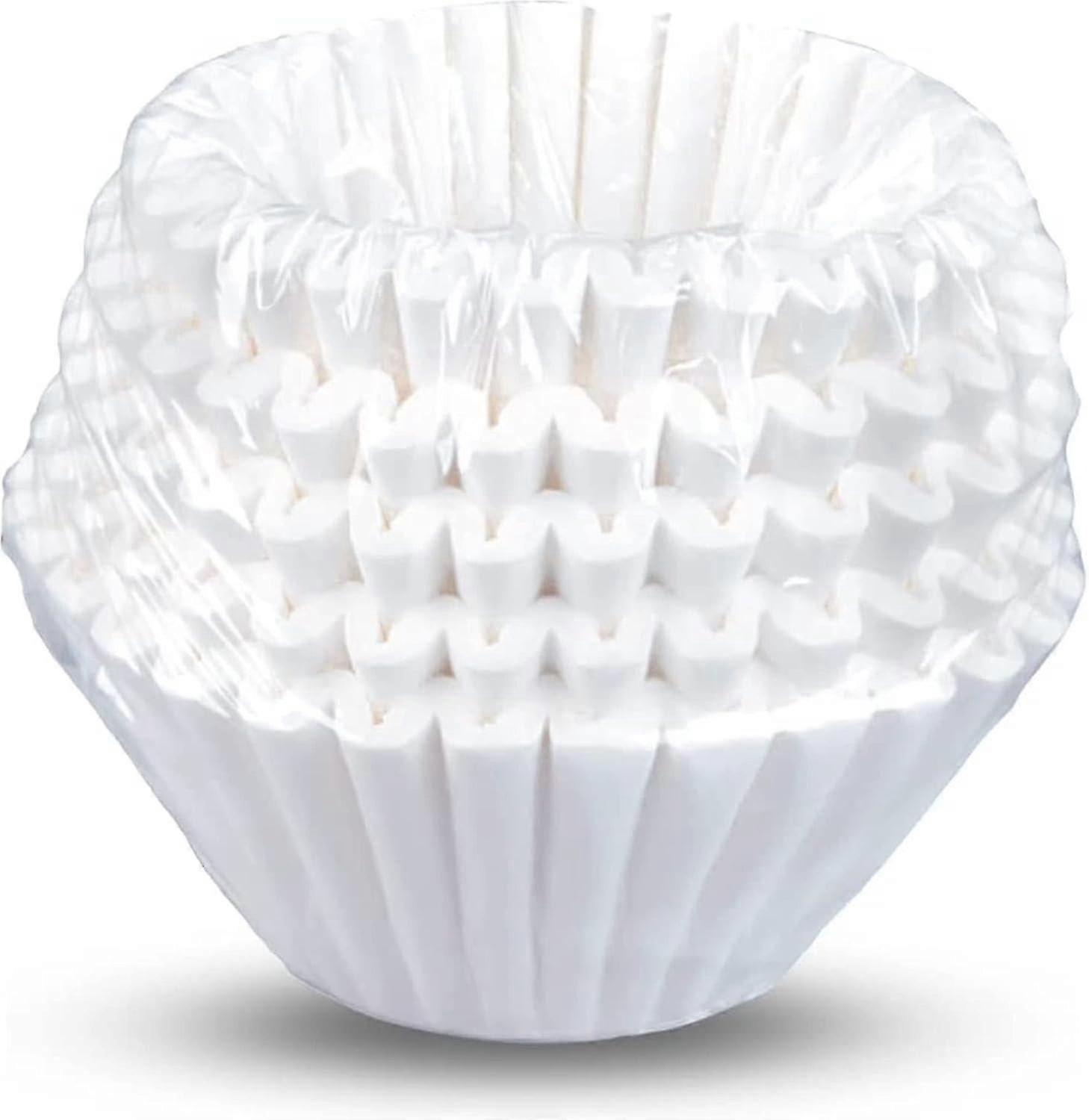 100PCS Filtros de café extra grandes (13 polegadas x 5 polegadas) Premium, grande, filtros altos para 1,5 a 3 galões