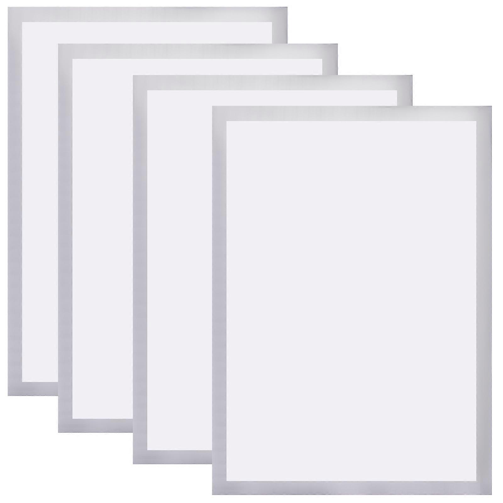 4Pcs Magnetic Photo Frames Self-adhesive Paintings Display Frames Picture Frames