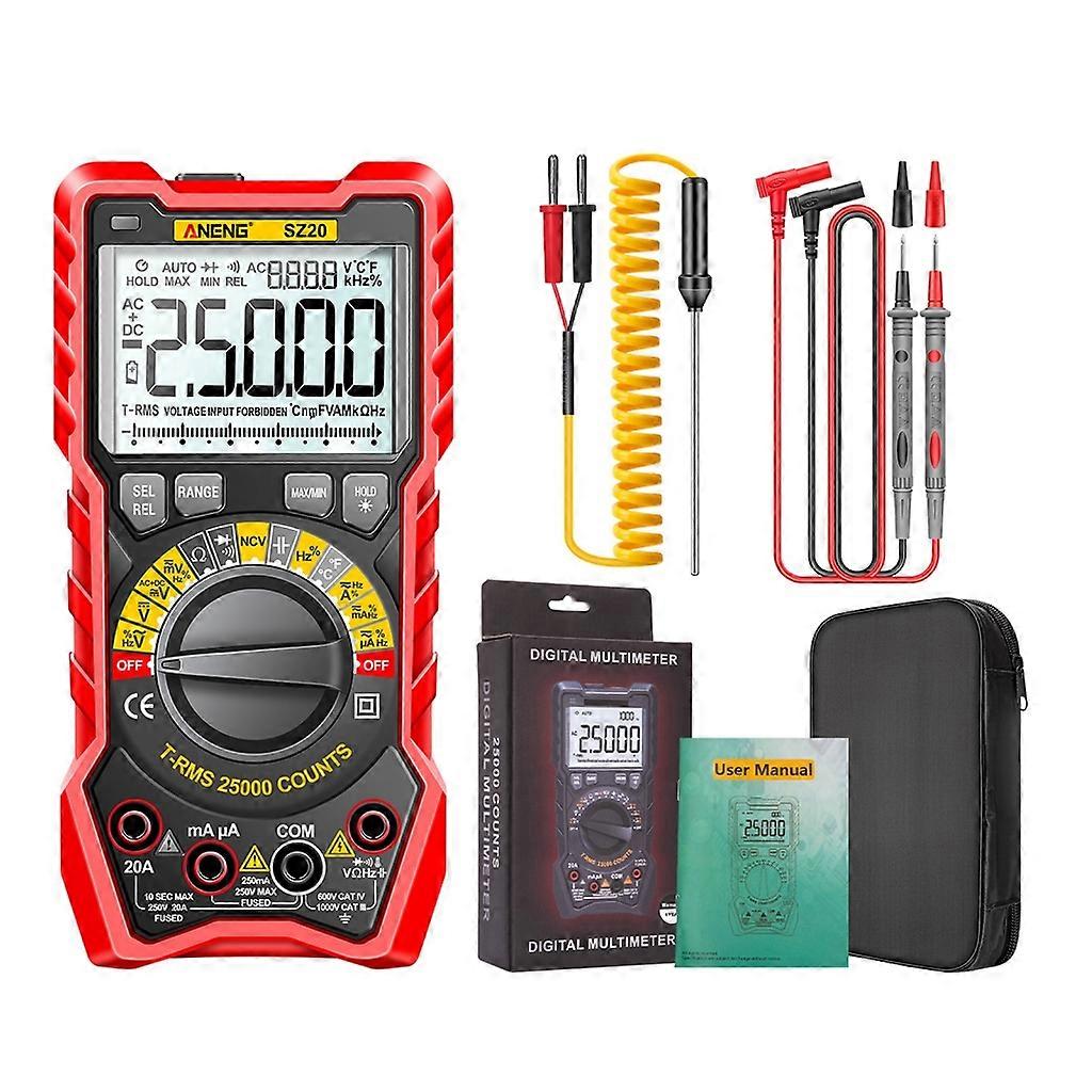 Multimeter AC-DC Voltage-Current Resistance Capacitance Diode NCV Hz- Tester