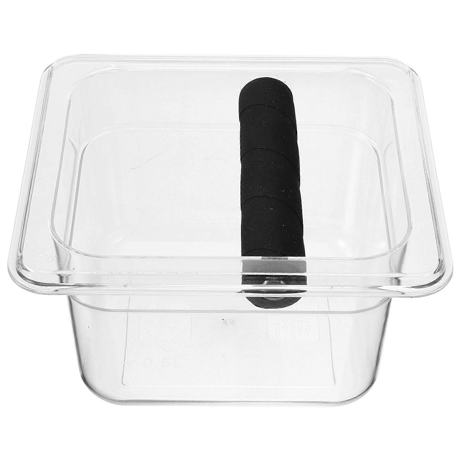 Espresso Knock Box Coffee Bin Coffee Grounds Knock Box Coffee Grind Bin Knock Box