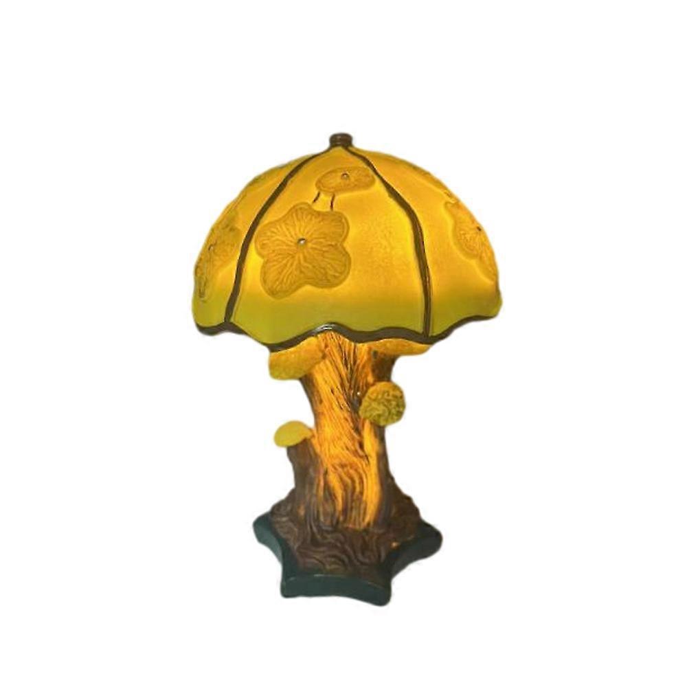 Colorful Mushroom Light Resin Ornament
