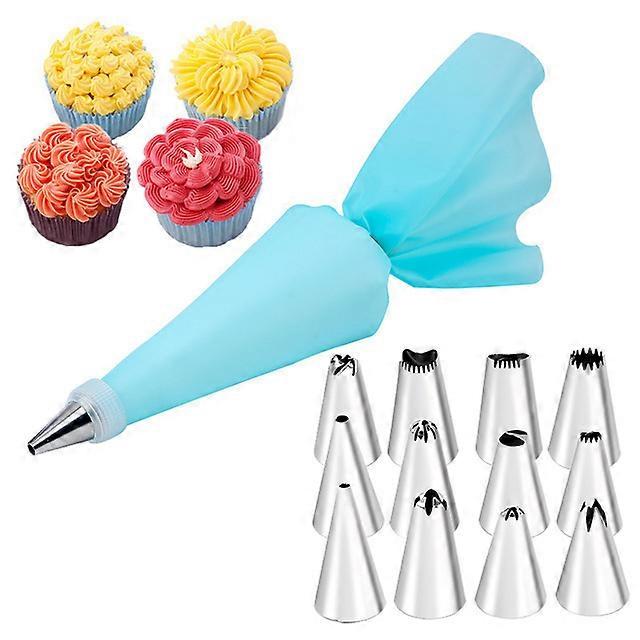 Icing Nozzles Set, Cake Decorating Set, Stainless Steel Piping Icing Nozzles